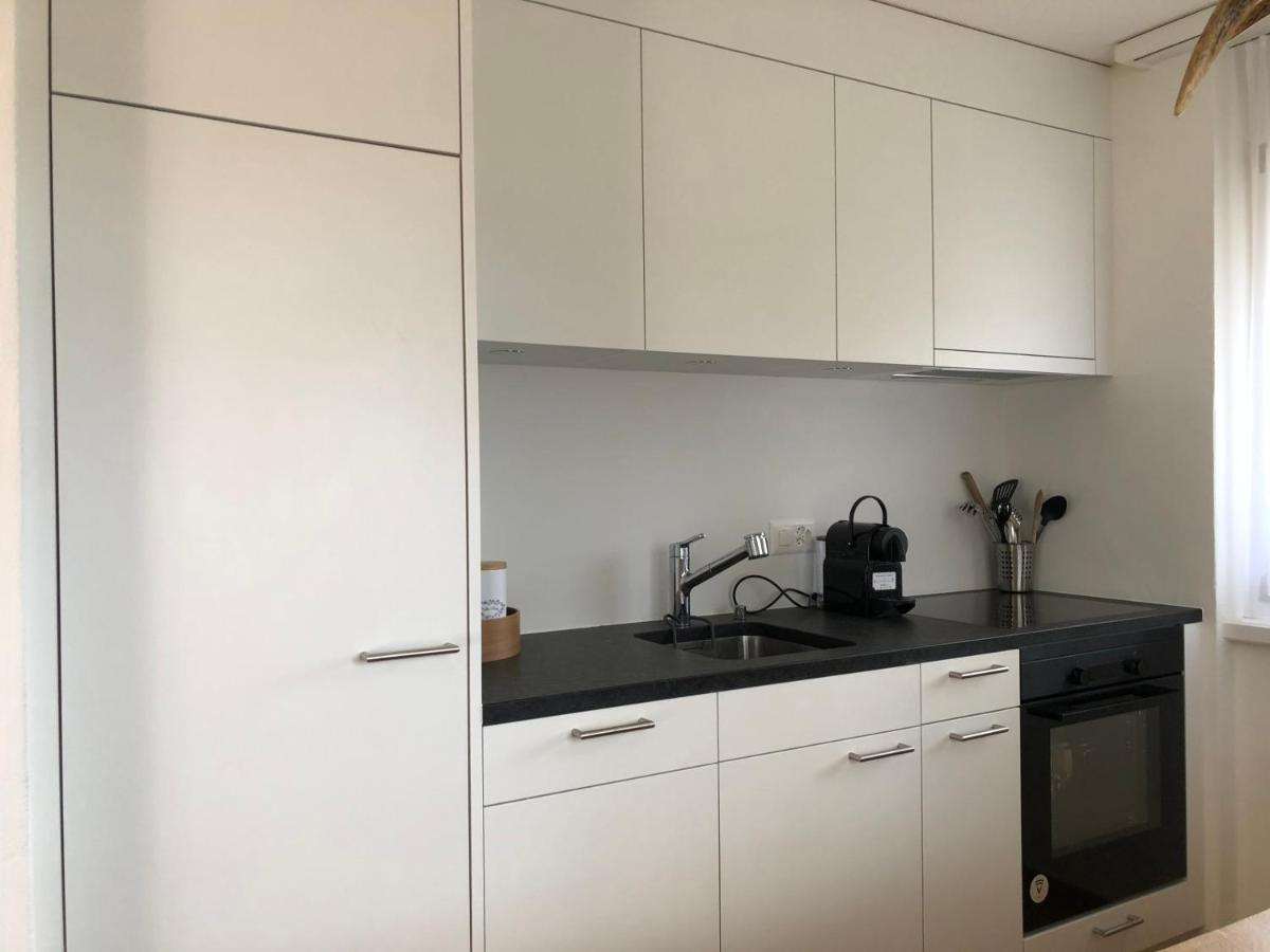 Renovated 3 Rooms Apartment In Ruschein Near Laax Exterior foto